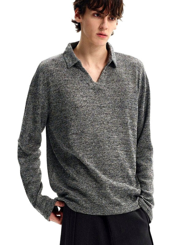 Knitted Polo Jumper | Zadinia