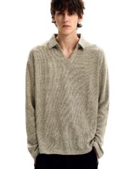 Knitted Polo Jumper | Zadinia
