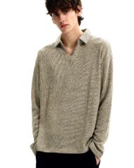 Knitted Polo Jumper | Zadinia