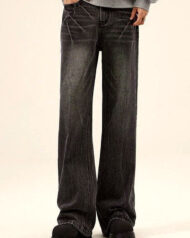 Men's Washed Bootcut Jeans | Zadinia