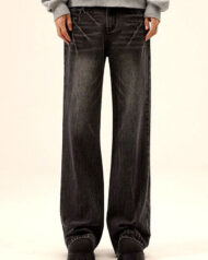 Men's Washed Bootcut Jeans | Zadinia